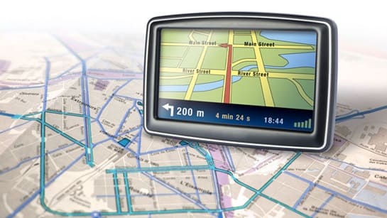 GPS pruža lokaciju vozila i putanju do odredišta.