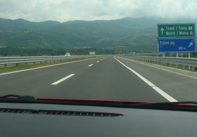 What to keep in mind while driving on the highway in this situation?