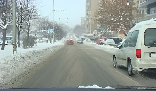 Should the safety distance be increased in this situation?