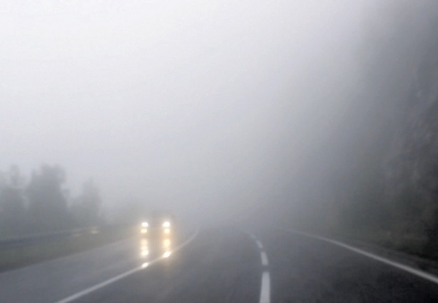 What should you consider while driving in this situation?