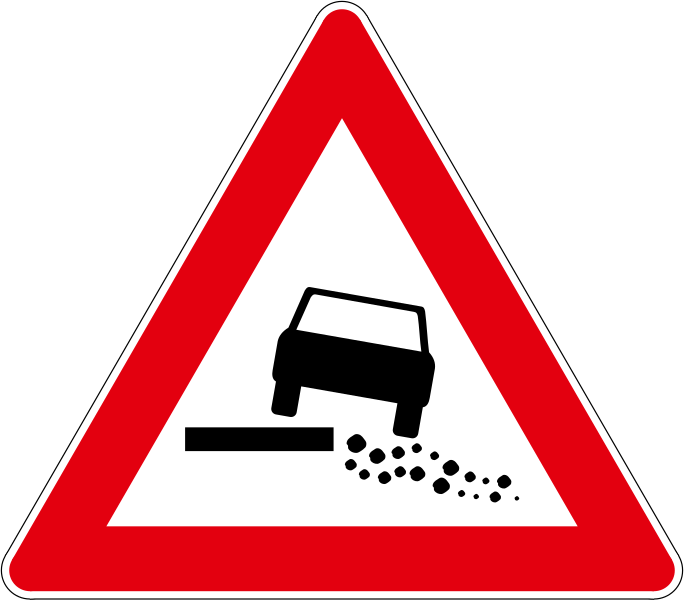 The traffic sign warns of parking the car on the sidewalk.