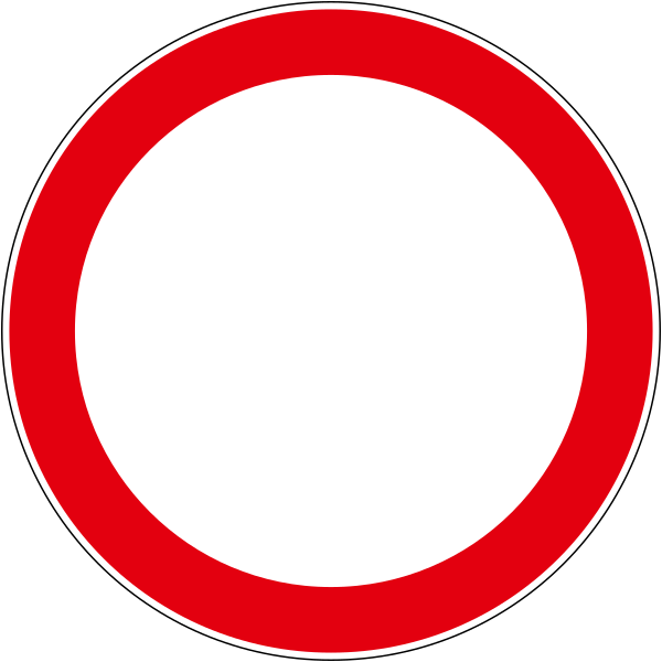 The traffic sign indicates the end of all stops.
