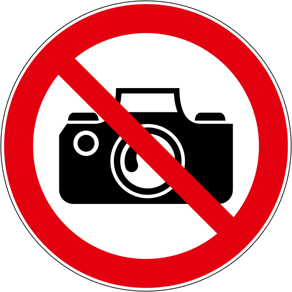The traffic sign indicates the use of radar.