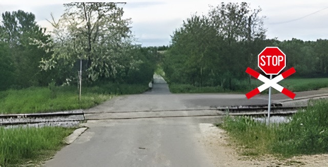 The traffic sign 